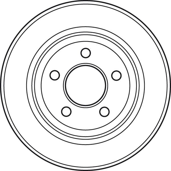 TRW DF4882 - TARCZA HAM. CHRYSLER P. VOYAGER 2.0-3.0 95-01