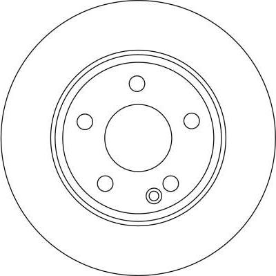 TRW DF4393 - Tarcza hamulcowa