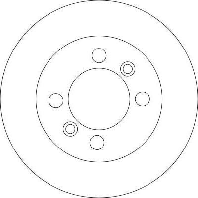 TRW DF4365 - TARCZA HAM. MG T. TF 1.6-1.8 95-09