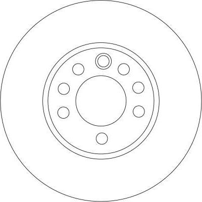 TRW DF4293 - Tarcza hamulcowa