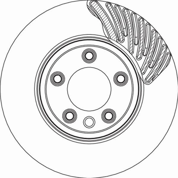 TRW DF4760S - TARCZA HAM. PORSCHE P. CAYENNE-TOUAREG 18 PR