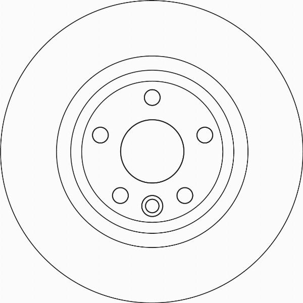 TRW DF6947 — Tarcza hamulcowa