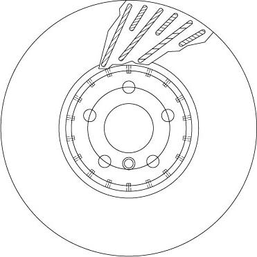 BMW 3410 8 858 705 - Tarcza hamulcowa