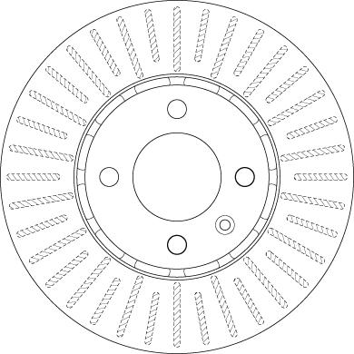 TRW DF6252 - TARCZA HAM. VW P. UP-SKODA CITIGO 11-