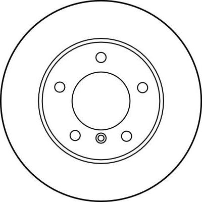 TRW DF1599 - Tarcza hamulcowa