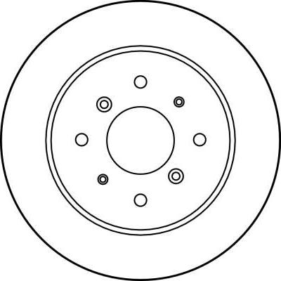 TRW DF1815 - TARCZA HAM. HONDA P. CIVIC-CRX-INSIGHT 1.0-1.6 83-05