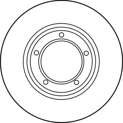 TRW DF1833 - TARCZA HAM. LAND ROVER P. DEFENDER-DISCOVERY-RANGE ROVER 2.0-3.9 70-16