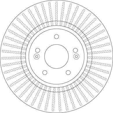 TRW DF7973 - Tarcza hamulcowa