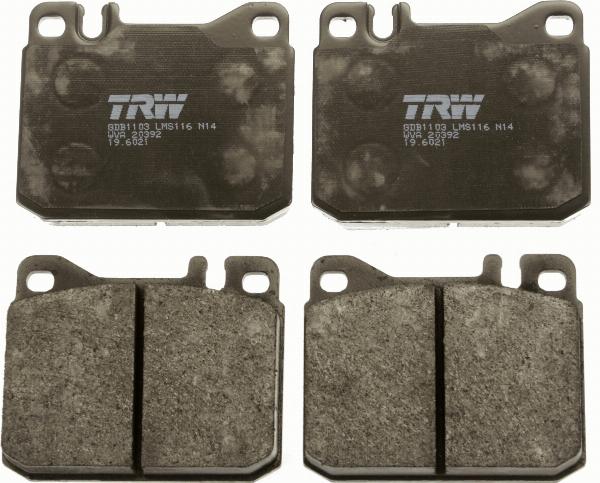 TRW GDB1103 - KLOCKI HAM. VW P. LT 28-55