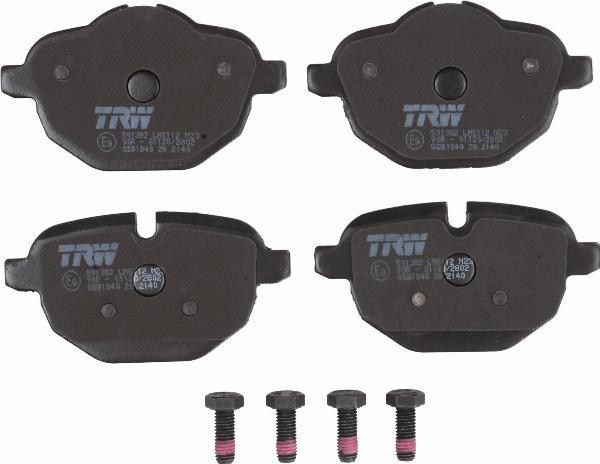 TRW GDB1840 - Klocek hamulcowy kpl.