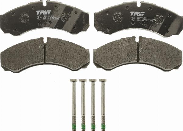 TRW GDB1345 - KLOCKI HAM. IVECO P. -T. DAILY 96-