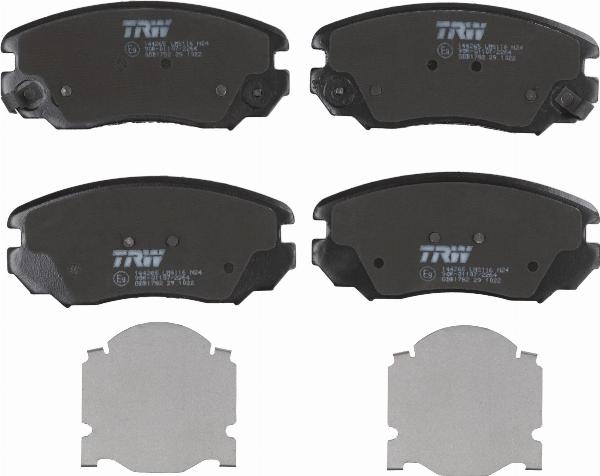 TRW GDB1782 - KLOCKI HAM. OPEL P. INSIGNIA 08- 1.6-2.0-CDTI
