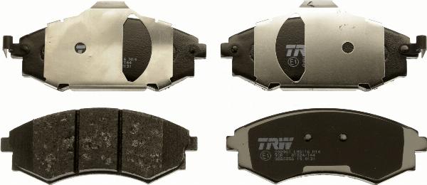 TRW GDB3256 - KLOCKI HAM. HYUNDAI P. COUPE-ELANTRA-LANTRA-MATRIX-SONATA 1.6-2.5 V6 95-05