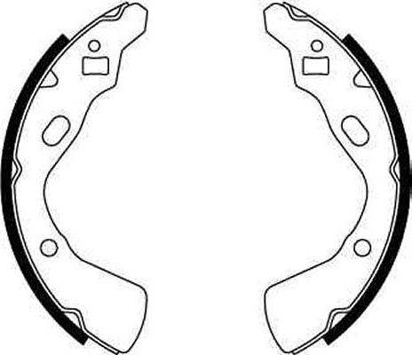 TRW GS8519 - HAM.SZCZEKI MAZDA 121 DA1 86 -170X26-