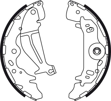 TRW GS8774 - SZCZĘKI HAM. HYUNDAI H1-STAREX 2.4-2.5 CRDI 01-