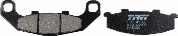 TRW MCB586 - KLOCKI HAM. MOTO. ORGANIC KAWASAKI GPZ 500 S 95-04