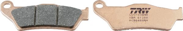TRW MCB648SRM - KLOCKI HAM. MOTO. SINTER SCOOTER YAMAHA YP 125 MAJESTY 98-01 APRILIA SRV 850 ABS 12-