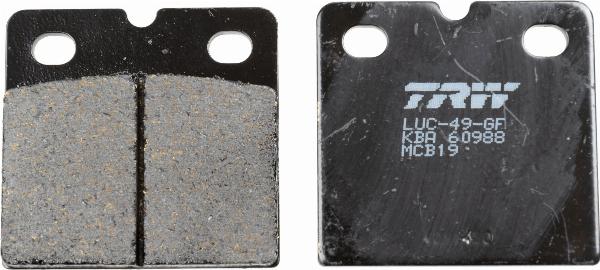 TRW MCB19 - KLOCKI HAM. MOTO. ORGANIC BMW R 1000 RT 81-84 BMW K75 750 84