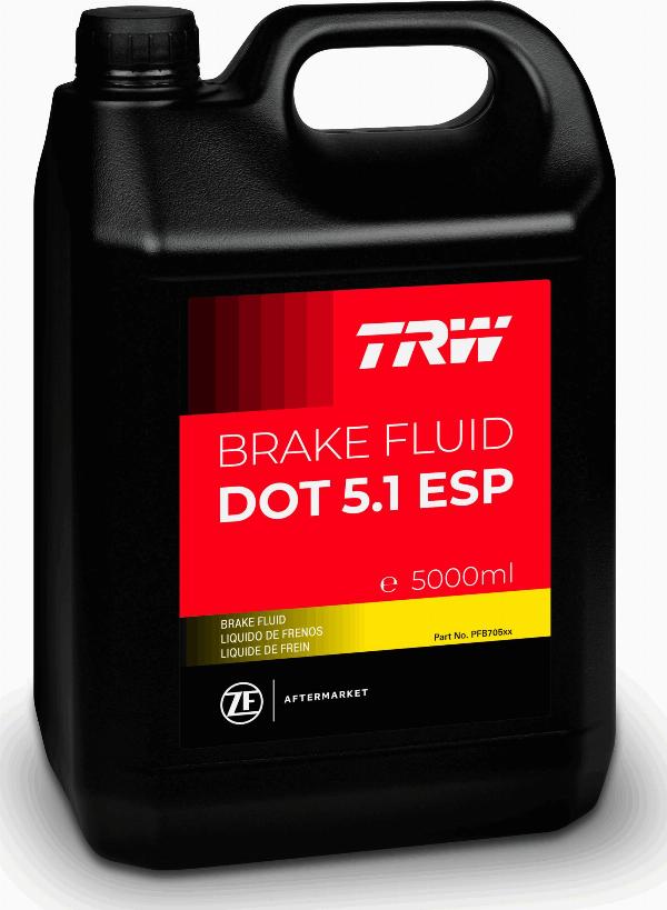 TRW PFB705SE - PŁYN HAMULCOWY DOT5.1 5L ESP