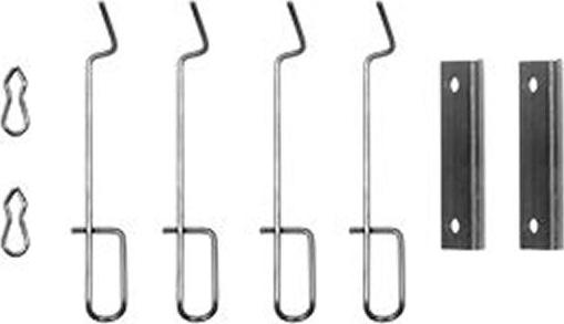 TRW PFK287 - ZESTAW INSTAL.KLOCKOW HAM.CLIO II 01--T-