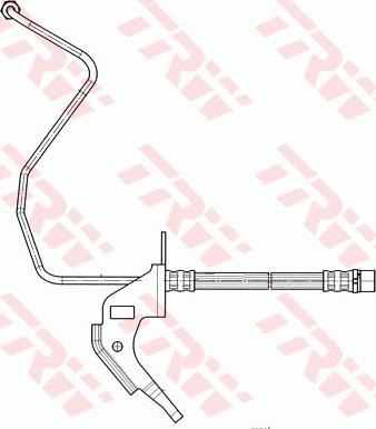 TRW PHD563 - PRZEWÓD HAM. ELAST. OPEL T. ASTRA G-H 98- LE