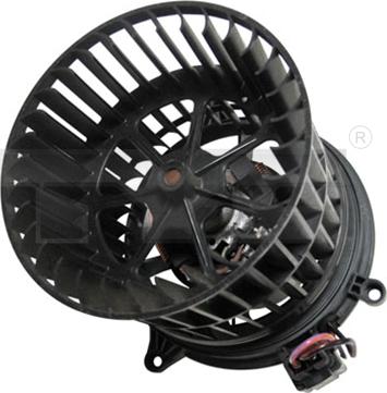 TYC 510-0004 - WENTYLATOR NAGRZ.FIESTA 03-08 Z KLIM.