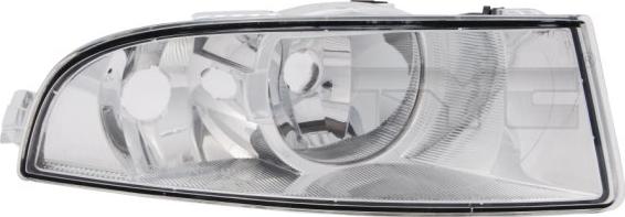TYC 19-0830-01-2 - Lampa przeciwmgielna przód