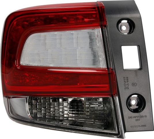 TYC 11-6990-16-9 - LAMPA TYL SUBARU XV 17- -L-LED