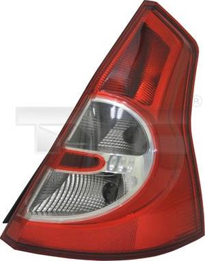 TYC 11-11387-01-2 - LAMPA TYL SANDERO 08-12 -P-