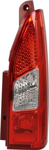 TYC 11-11379-01-2 - LAMPA TYL BERLINGO 08- -P-1-DRZWI-TYC
