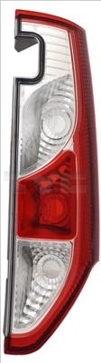 TYC 11-12817-11-2 - LAMPA TYL KANGOO 13--P-2-DRZWI
