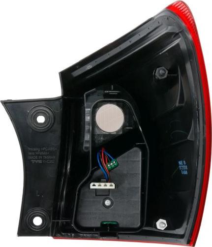 TYC 11-12352-06-2 - LAMPA TYL QASHQAI 10- -L-ZEWN.     -LED-