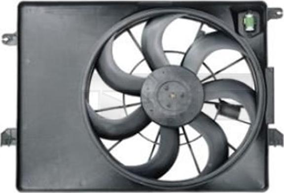 TYC 817-0002 - WENTYLATOR CHLOD.SPORTAGE 2.0 10-