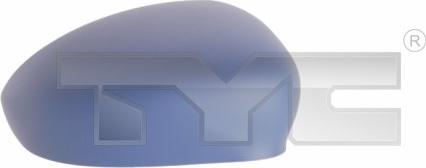 TYC 309-0095-2 - LUSTERKO ZEWN.OB.FIAT 500 07- -P-MAL