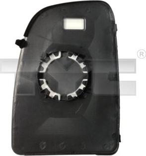 TYC 309-0072-1 - LUSTERKO ZEWN.WKLAD DUCATO 06- -L-WYP