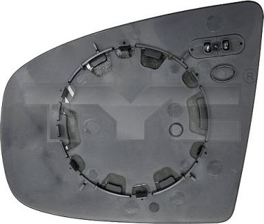 TYC 303-0102-1 - LUSTERKO ZEWN.WKLAD BMW X5 07- -L-ASF-PG