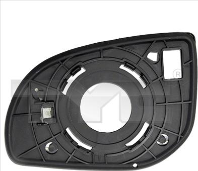 TYC 313-0044-1 - LUSTERKO ZEWN.WKLAD HYUNDAI I20 08- -P-WYP-