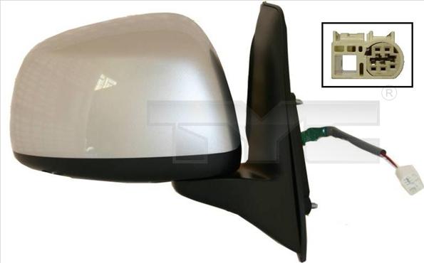 TYC 335-0023 - LUSTERKO ZEWN.SX4 06- -P-EL-MAL-PG