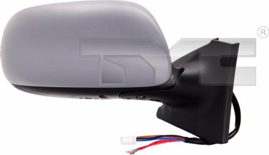 TYC 336-0058 - LUSTERKO ZEWN.YARIS 06- -L-EL-MAL-PG-WYP