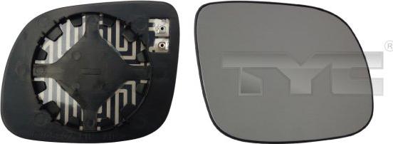 TYC 332-0011-1 - LUSTERKO ZEWN.WKLAD OCTAVIA 96- -P-WY-PG