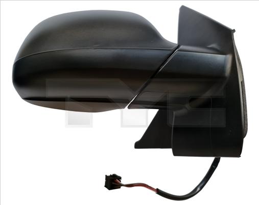 TYC 337-0193 - LUSTERKO ZEWN.WKLAD VW T5 09- -P-WYP-PG-