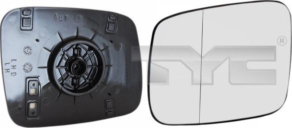 TYC 337-0162-1 - LUSTERKO ZEWN.WKLAD VW T4 90- -L-ASF