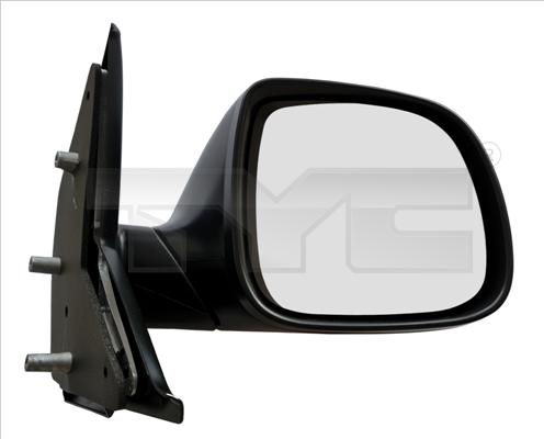 TYC 337-0189 - LUSTERKO ZEWN.VW MULTIVAN V 10--P-CZARNE