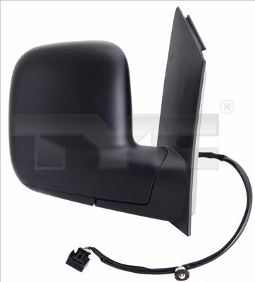 TYC 337-0132 - LUSTERKO ZEWN.CADDY 04- -L-EL-PG-ASF