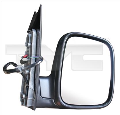 TYC 337-0310 - LUSTERKO ZEWN.CADDY 04- -L-EL-PG-ASF-MAL