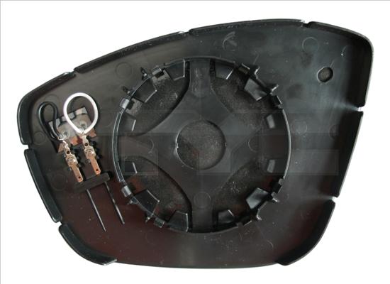 TYC 326-0114-1 - LUSTERKO ZEWN.WKLAD PEUGEOT 208 12- -L-