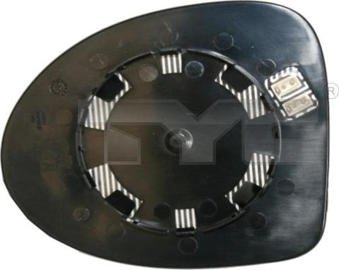 TYC 328-0133-1 - LUSTERKO ZEWN.WKLAD TWINGO 07- -P-PG-WYP