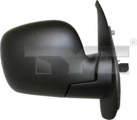 TYC 328-0124 - LUSTERKO ZEWN.KANGOO 08- -L-EL-PG-WYP