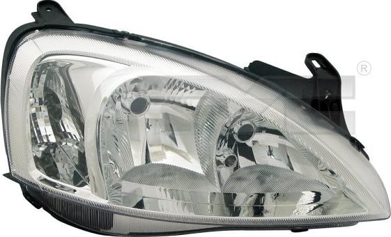 TYC 20-6066-25-2 - REFLEKTOR CORSA 03- -L-2H7-EL-TYC