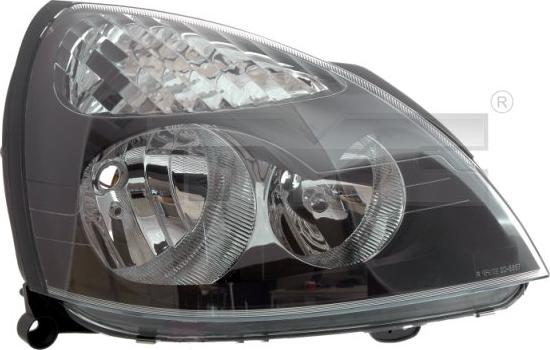 TYC 20-6358-05-2 - REFLEKTOR CLIO II 01- -L-H7H1-EL-CZ-TYC